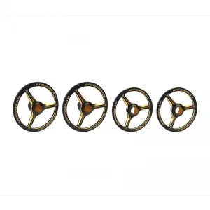 Aluminium Set Up Wheel for 1:8 O/Rd-Black Golden