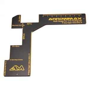 Regulation Gauge - 1:10 Elect Cars-Black Golden