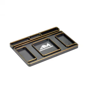 Arrowmax Alloy Tray for Set Up System - Black Golden