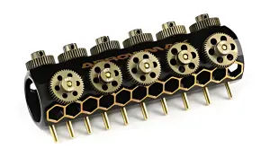 Set of 11 Alloy Pinions 64DP & Caddy 38T-48T