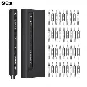 SES Electric Screwdriver 72 in 1 - Black Case