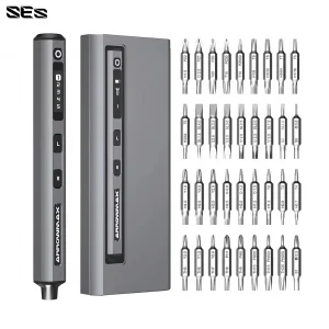 SES Electric Screwdriver 72 in 1 - Space Gray Case