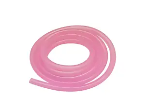 Silicone Tube - Fluorescent Pink (100Cm)
