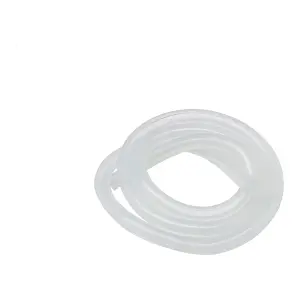 Silicone Tube - Fluorescent Clear (50Cm)