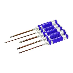 Phillips & Flat Screwdriver Set - 5pcs