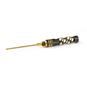 Allen Wrench 2.5 x 100mm Black Golden ** CLEARANCE **