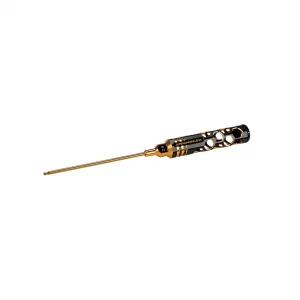 Ball Driver Hex Wrench 2.5 x 120mm Black Golden
