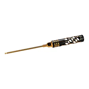 Ball Driver Hex Wrench 3.0 x 120mm Black Golden