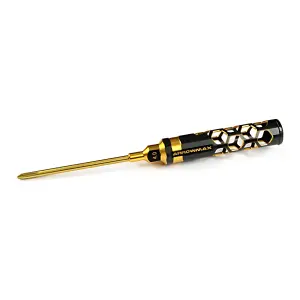 Phillips Screwdriver 4.0 x 100mm Black Golden