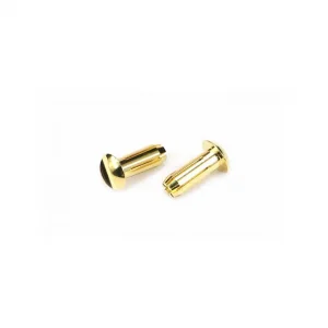 Low Profile 5mm Connector 24K - 2 Pack ** CLEARANCE **