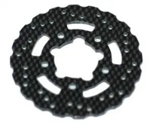 Brake Disc Carbon Texture