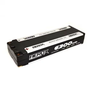 Aerox Elite LiPo 6300mAh HV Stick 7.6v 150C 23mm