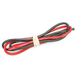 Core RC Silicone Wire - 12G - 50cm Red And Black Twin Pack