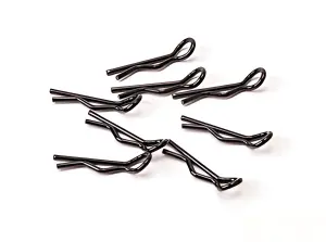 Schumacher Small Body Clip 1:10 - Gloss Black (8)