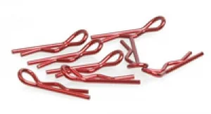 Small Body Clip 1:10 - Metallic Red (8)