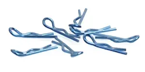 Small Body Clip 1:10 - Metallic Blue (8)
