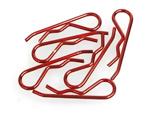 Body Clip 1:8 - Metallic Red (6)