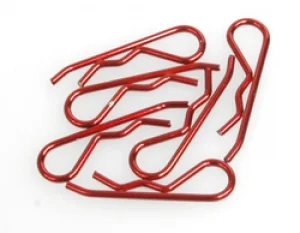 Body Clip 1:8 - Metallic Red (6)