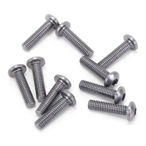 Alloy Caphead Hex Screws M3 x 12 (10)