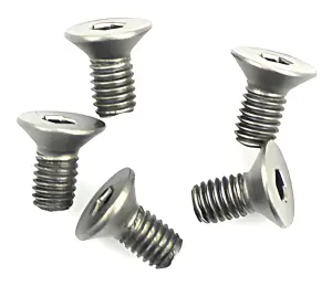 Titanium Countersunk Hex Screws M3 x 6 (10)