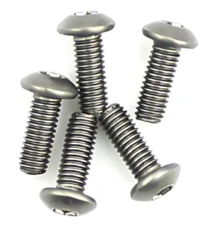 Titanium Caphead Hex Screws M3 x 8 (10)