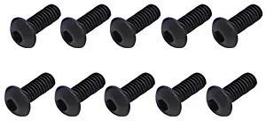Steel Button Head Hex Screws M2.5 x 6 (10)