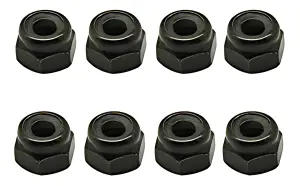 M3 Nyloc Nuts - (8)