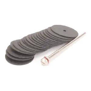 Carborundum Cut-Off Discs x 20+1 Mandrel