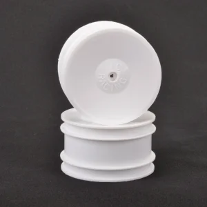 JConcepts 2.2 Dish Rear White Wheels - CAT XLS - 8mm Castle Fitting (2)