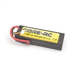 Core RC 4000mAh 11.1V 3S 50C Hard Case LP LiPo - Deans
