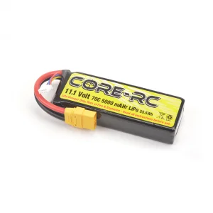 Core RC 5000mAh 11.1V 3S 70C LiPo - XT90