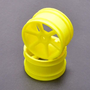JC 6 Spoke 2.2 Rear Yellow Wheel CAT/Coug 2K (2)