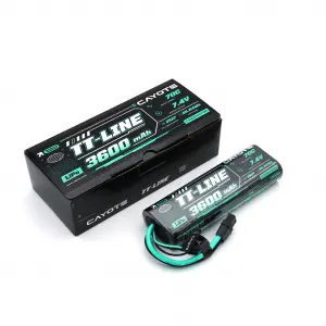 CAYOTE TT-LINE 70C 3600mAh 2S 7.4V Hardcase LiPo