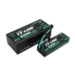 CAYOTE TT-LINE 70C 5200mAh 2S 7.4V Hardcase LiPo
