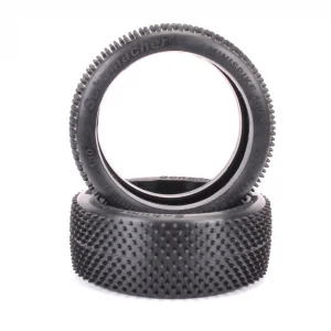 Schumacher Minispike 130 Large Scale Tyres - Silver - 1 Pair