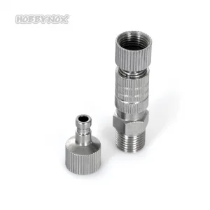 Hobbynox Airbrush Quick Coupler G1:8 - 2 Male Parts