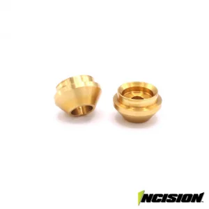 Vanquish Brass Lower Spring Cup for Incision Shock