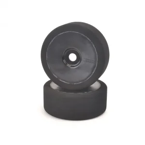 GT8/Rally Black Pre-Glued Foam Tyres 25Sh-103mm