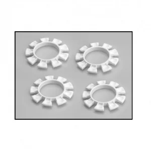 Satellite Tire Gluing Rubber Bands-White