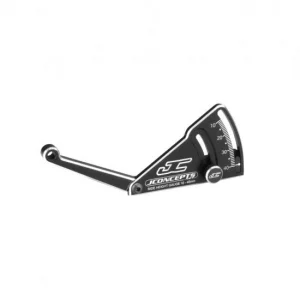 Aluminium Ride Height Gauge, 10-40mm-Black