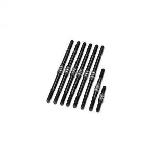 J Concepts RC10T Fin Titanium Turnbuckle Set 8pc - Black