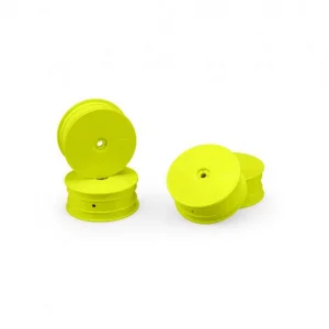 JConcepts Mono 4WD Front 1:10 Buggy Wheels - Yellow (4)