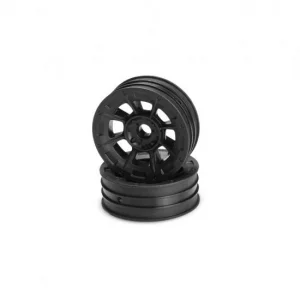 Hazard-1.9 RC10 Front Wheel-Black