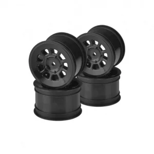 JConcepts 9 Shot 2.2 Rear Wheels - Black (4)