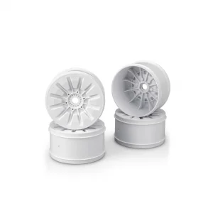 J Concepts Pioneer - 1:8 Truck Wheel 4.0 - White - 4pc