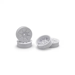 J Concepts Pioneer - 2.2 2WD Buggy Slim Front Wheel White 4pc