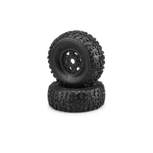 JConcepts Landmines Tyres - Yellow compound - Mounted on 3393B Wheels (2)