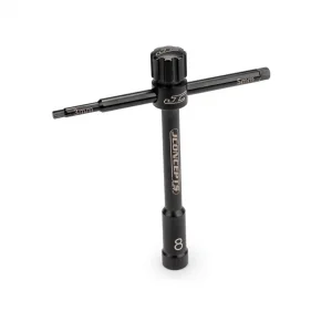 J Concepts Multi-Wrench - Black - 8mm (glow plug) - 3mm | 5mm