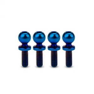 J Concepts JCI 5.5 x 8mm Revolved Ti Ball-Stud Blue 4pc