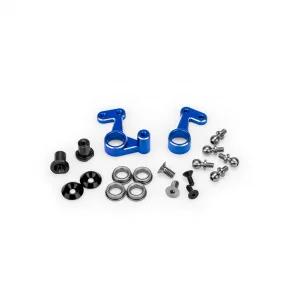 J Concepts RC10 | FT Gen2 Alloy Steering Bellcrank Set - Blue